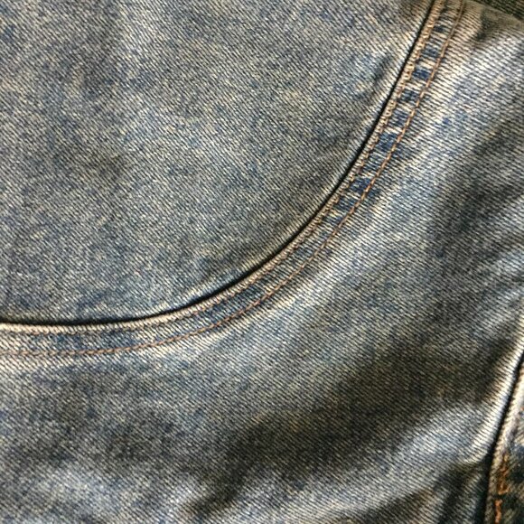 VTG Sz 8 High Waisted Jeans Harve Bernard, Denim, 70s, 80s, Mom Jeans, Seamwork - Picture 4 of 9